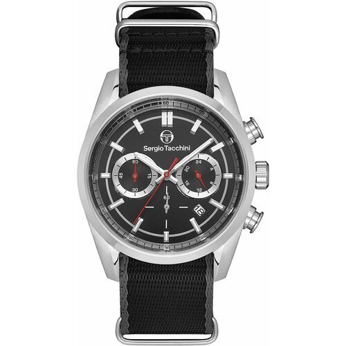 Купить Наручные часы SERGIO TACCHINI, черный, серебряный
Мужские часы. Коллекция Coast...