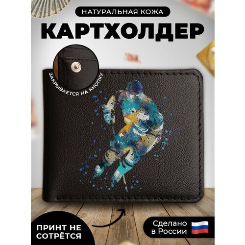 Купить Визитница RUSSIAN HandMade KUP131, гладкая, черный
Наш кожаный картхолдер-книжка...
