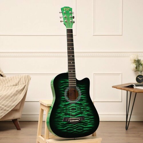 Купить Акустическая гитара Music Life QD-H38Q-hw, зелёная
Акустическая гитара Music Lif...