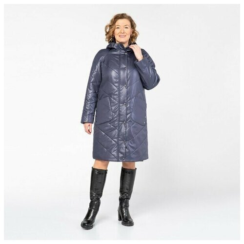 Купить Куртка Pit.Gakoff, размер 50, синий
Женское утеплённое пальто полуприлегающего с...