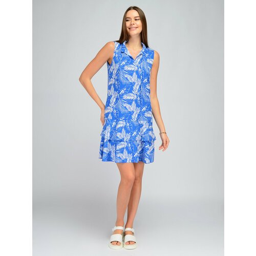 Купить Сарафан Viserdi, размер 46, голубой
Летнее платье с принтом создаст свежий образ...