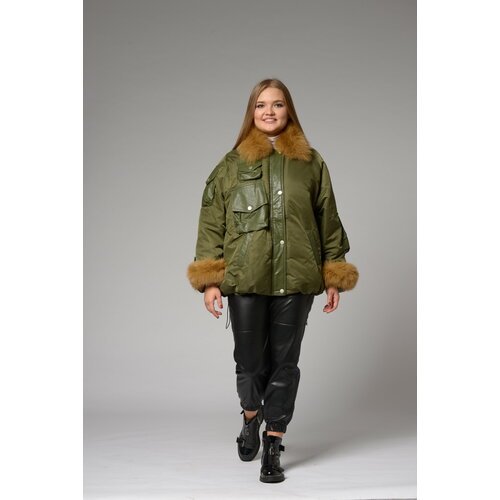 Купить Куртка Karmelstyle, размер 48, хаки
Куртка женская зимняя Karmelstyle: стиль и к...