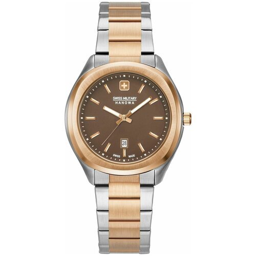 Купить Наручные часы Swiss Military Hanowa Ladies 06-7339.12.005, золотой
женские швейц...