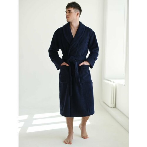 Купить Халат , размер 48/50, синий
Уютный махровый халат Comfort Life из 100% натуральн...