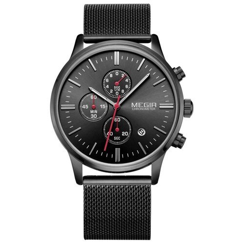 Купить Наручные часы Megir, черный
Классические часы Megir MS2011G (B/B/R) - это мужско...