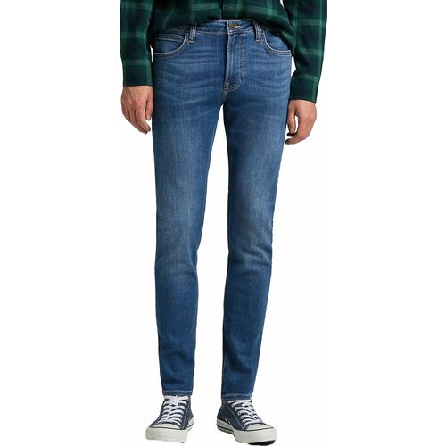 Купить Джинсы зауженные Lee, размер 33/34, синий
Непревзойденные джинсы скинни для мужч...
