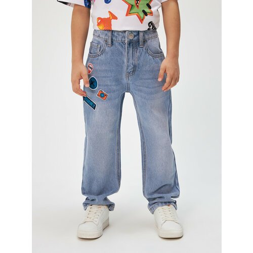Купить Джинсы Acoola, размер 98, голубой
Прямые джинсы для мальчика модели Regular fit,...