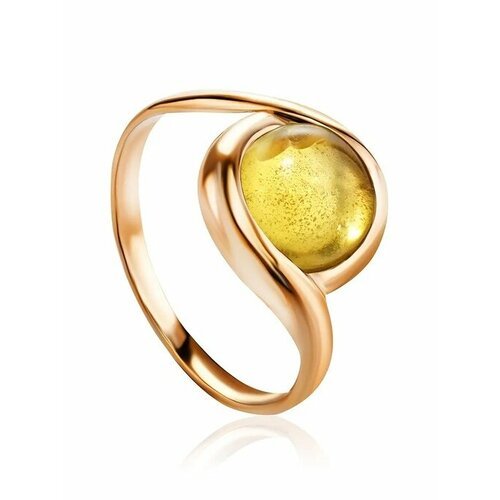 Купить Кольцо, янтарь, безразмерное, белый, золотой
Изящное кольцо «Ягодка» с натуральн...