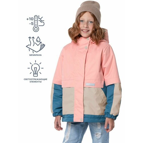 Купить Куртка NIKASTYLE 4м2824, размер 116-60, розовый
Куртка демисезонная для девочки....