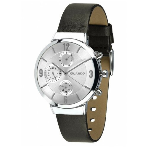 Купить Наручные часы Guardo Premium, черный, серебряный
Часы Guardo B01312-2 бренда Gua...