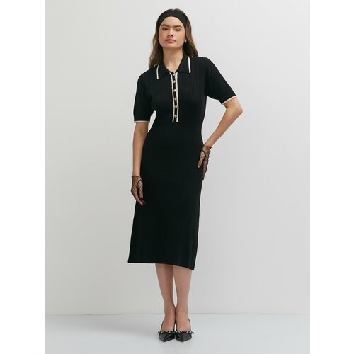 Купить Платье Vittoria Vicci, размер XL/2XL, черный
Платье приталенного силуэта - идеал...