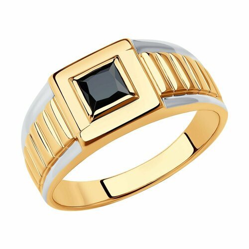 Купить Кольцо SOKOLOV из золота с фианитом 018420-4, размер 19
Кольцо из золота с фиани...