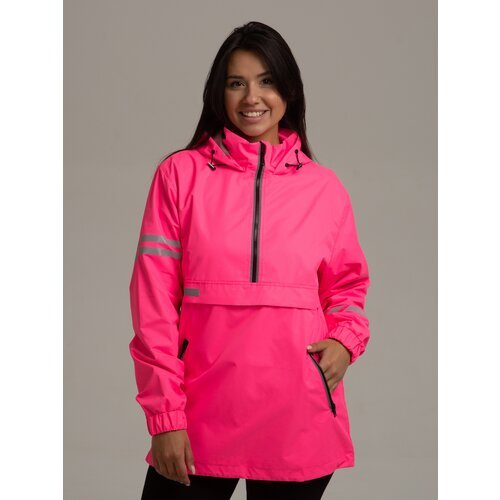 Купить Анорак CroSSSport, размер 48, розовый
Женская куртка анорак из ветрозащитной и в...
