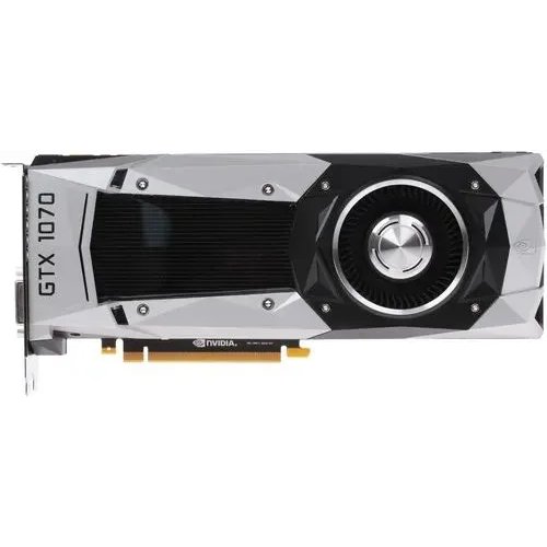 Купить NVIDIA Видеокарта GeForce GTX 1070 Nvidia GeForce GTX 1070 FE 8 ГБ (GV-N1070D5-8...