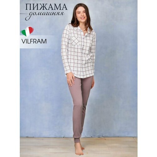 Купить Пижама Vilfram, размер 50, голубой, коричневый
Уютная пижама бренда Vilfram сшит...
