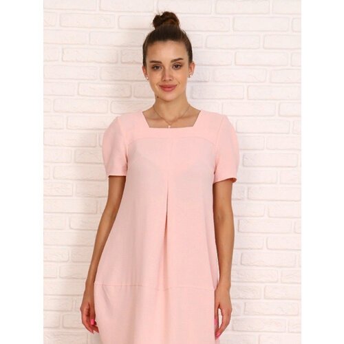 Купить Платье размер 50, розовый
Платье силуэта "баллон", зауженное к низу. Вырез - кар...