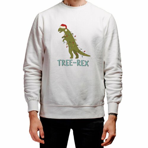 Купить Свитшот ROLY, размер XL, белый
Название принта: Динозавр Tree Rex. Автор принта:...