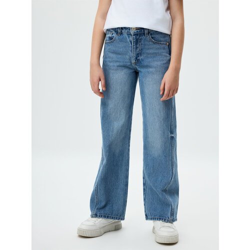 Купить Джинсы Sela, размер 158, голубой
Модные расклешенные джинсы для девочки, декорир...
