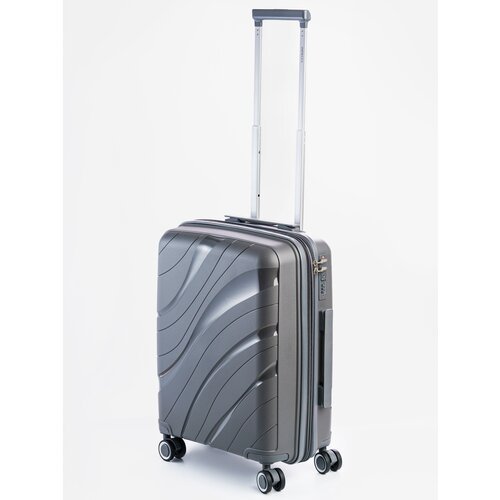 Купить Чемодан , 50 л, размер S, серый
Дорожный ударопрочный чемодан для ручной клади (...