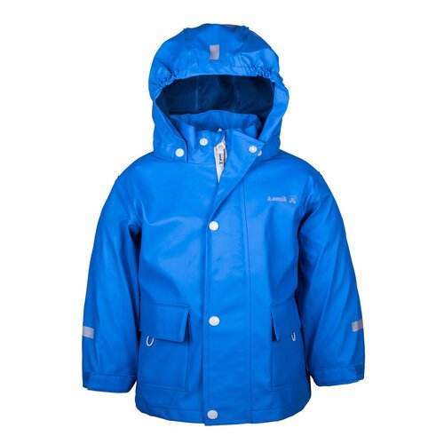 Купить Куртка Kamik, размер 140, голубой
Яркая, стильная куртка из ветрозащитного и вод...
