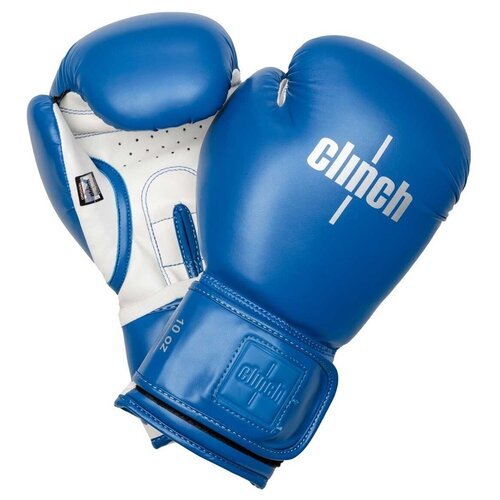 Купить Перчатки боксерские Clinch Fight 2.0 сине-белые 12 унций C137
Второе поколение б...