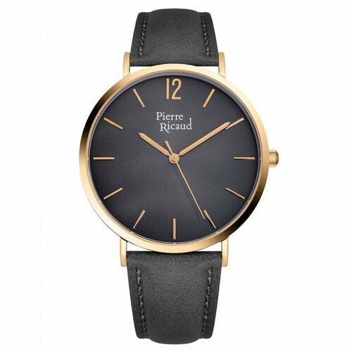 Купить Наручные часы Pierre Ricaud, серый
Мужские кварцевые часы в круглом стальном кор...