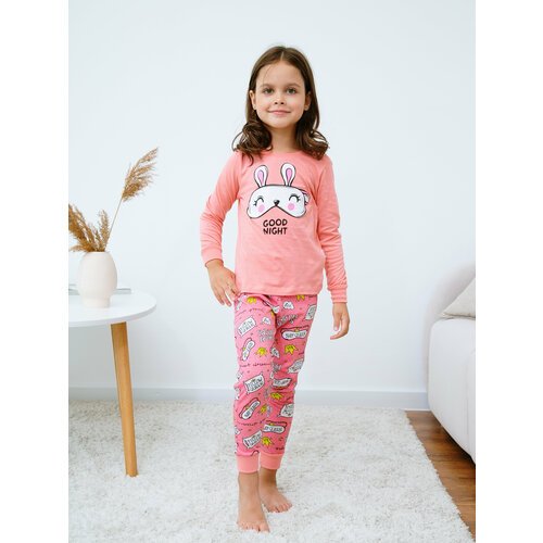 Купить Пижама Ohana kids, размер 116, розовый
Пижама для Ваших любимых малышей из кофты...