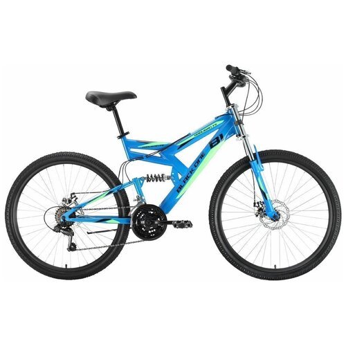 Купить Велосипед Black One Hooligan FS 26 D (2022) 20" синий/черный/зеленый
Бренд: Blac...