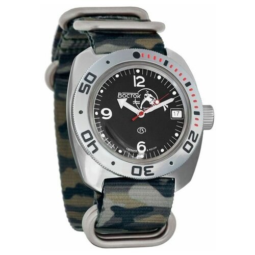 Купить Наручные часы Восток Амфибия Мужские наручные часы Восток Амфибия 710634, коричн...