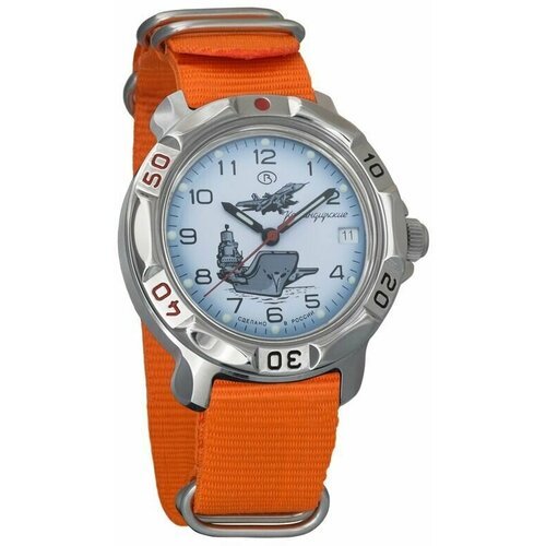 Купить Наручные часы Восток Командирские, оранжевый
Часы наручные механические с ручным...