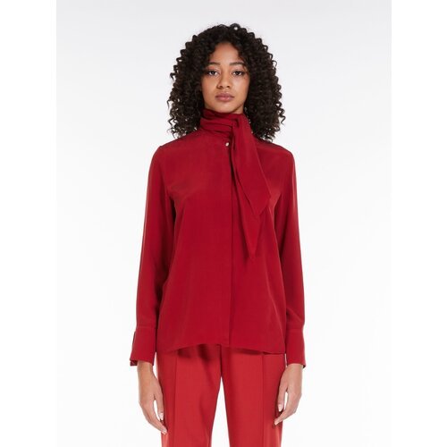 Купить Блуза Max Mara, размер 38, красный
Рубашка из тонкого чистого шелкового крепдеши...