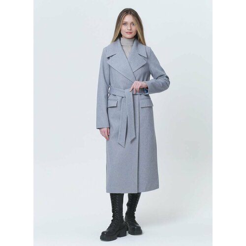 Купить Пальто КАЛЯЕВ, размер 52, голубой
Универсальное и функциональное пальто-халат ст...