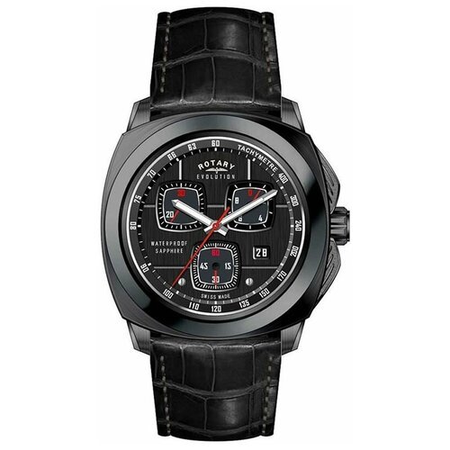 Купить Наручные часы ROTARY, черный
Необычный дизайн кварцевого хронографа серии Evolut...