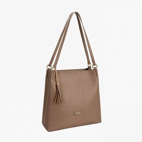 Купить Сумка DAVID JONES, коричневый, серый
Вместительная женская сумка из качественной...