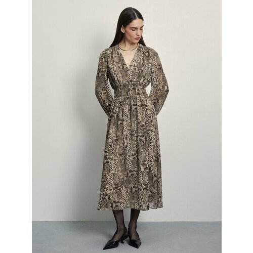 Купить Платье Zarina, размер M (RU 46)/170, коричневый абстракция
Состав: 100% полиэсте...