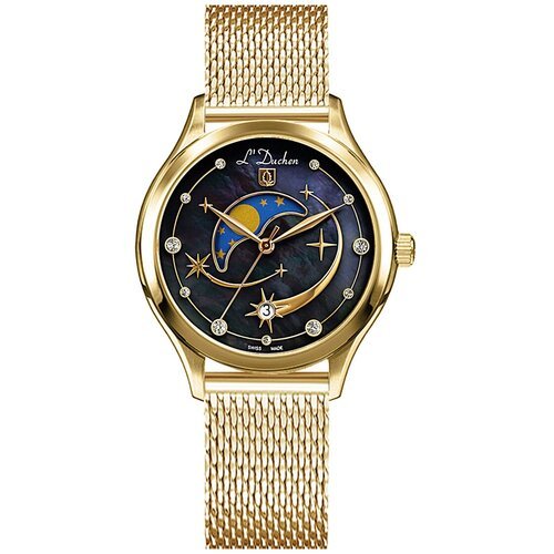 Купить Наручные часы L'Duchen 72170, золотой, синий
Часы L'Duchen Perseides D 837.21.41...