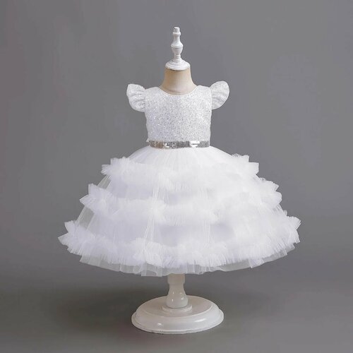 Купить Платье, размер 110, белый
Длина: 63 см;<br>Бюст: 60 см;<br>Талия: 58 см;<br>Плат...