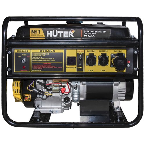 Купить Бензиновый генератор Huter DY8,0LX, (7000 Вт)
Электрогенератор Huter DY8,0LX-эле...