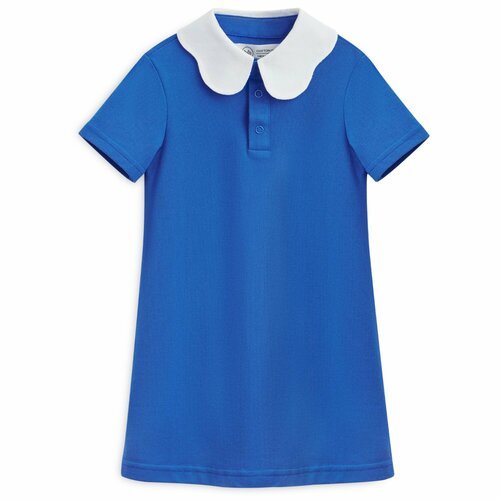 Купить Платье Happy Baby, размер 104-110, синий
Удобное платье из 100% хлопка уместно в...