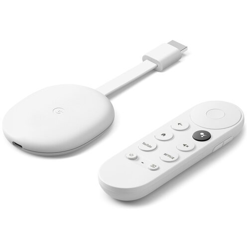Купить Медиаплеер Google Chromecast HD c Google TV, белый
Chromecast с Google TV HD пре...