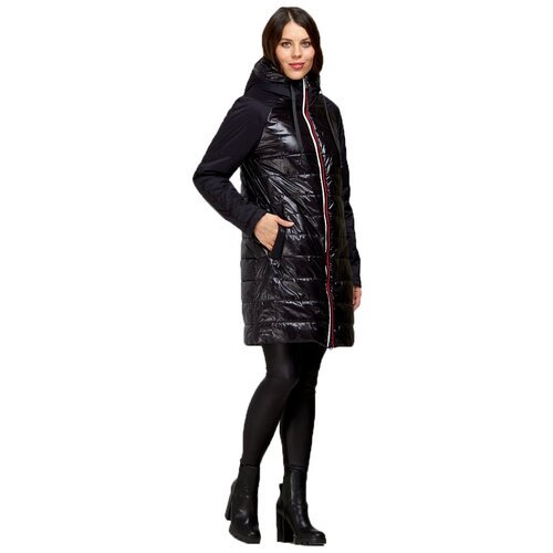 Купить куртка AVI, размер 38(44RU), черный
Утепленная куртка прямого силуэта из комбини...