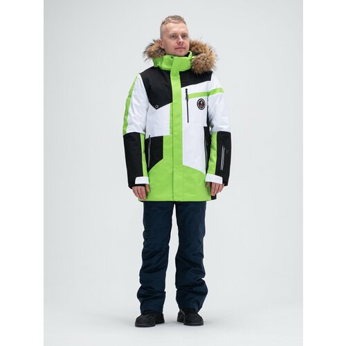 Купить Куртка Agedel, размер L, зеленый, белый
Горнолыжная/сноубордическая мужская курт...