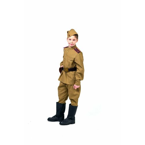 Купить Костюм военный солдата с погонами Лейтенанта для мальчика (6 предметов) ДИ-военд...