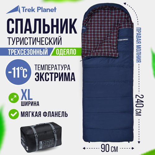 Купить Кемпинговый спальник-одеяло TREK PLANET Derby Wide Comfort
 

Скидка 15%