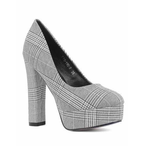 Купить Туфли ASBRO, размер 38, серый
Стильные женские туфли на толстой подошве 3 см и у...