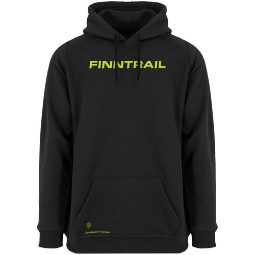 Купить Толстовка Finntrail, размер XL, черный, желтый
Классическое черное худи FINNTRAI...