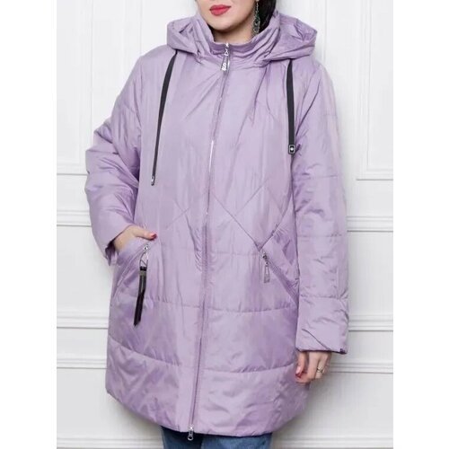 Купить Куртка Tango Plus, размер 68/70, фиолетовый
Демисезонная куртка прямого кроя с к...