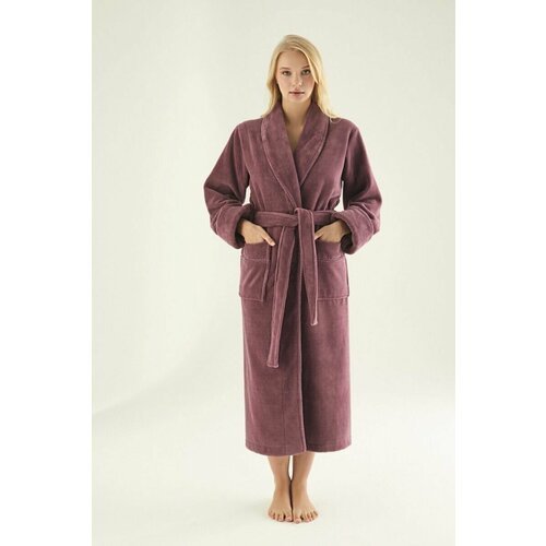 Купить Халат Nusa, размер 44/46, фиолетовый
Мягкий, тёплый, уютный махровый женский хал...