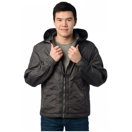 Купить Куртка INDACO FASHION, размер 50, серый
Мужская демисезонная короткая куртка с к...