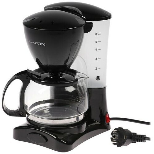 Купить Кофеварка luazon lkm-651, капельная, 650 Вт, 0.6 л, чёрная
<p>Капельная кофеварк...